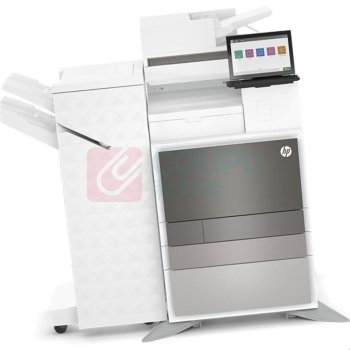惠普 HP A3彩色中速数码复印机 HP Color LaserJet Mgd Flw MFP E87740z  双纸盒底座+小册子装订