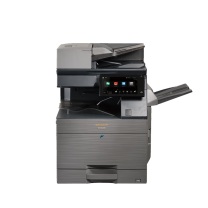 夏普 SHARP A3彩色中速数码复印机 BP-C6582D (灰黑色) 双面输稿器+双纸盒+工作台+鞍式装订器