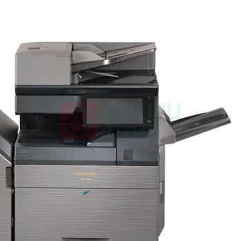 夏普 SHARP A3彩色中速数码复印机 BP-C5582D (灰色) 同步输稿器BP-DE14+四纸盒BP-FN14+鞍式装订器BP-RB10