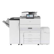 理光 RICOH A3彩色中速数码复印机 IM C8000 (白) 主机+送稿器+旁路大容量供纸盒+2000页小册子装订器