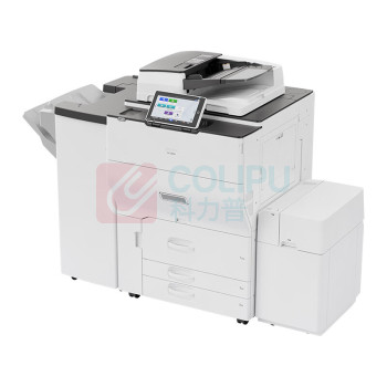 理光 RICOH A3彩色中速数码复印机 IM C8000 (白) 主机+送稿器+旁路大容量供纸盒+2000页小册子装订器