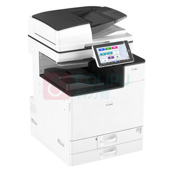 理光 RICOH A3彩色中速数码复印机 IM C6000 (白) 主机+双面同步送稿器