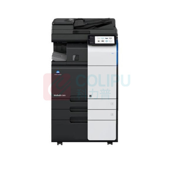 柯尼卡美能达 KONICA MINOLTA A3彩色中速数码复印机 C360i (黑色) 双面输稿+双纸盒+内置装订+工台