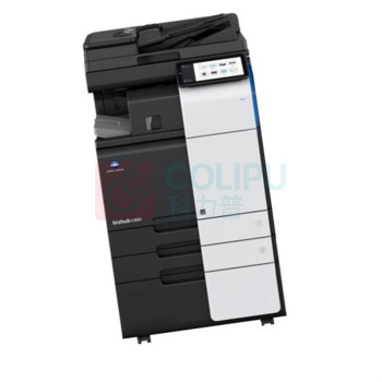 柯尼卡美能达 KONICA MINOLTA A3彩色中速数码复印机 C360i (黑色) 双面输稿+双纸盒+内置装订+工台