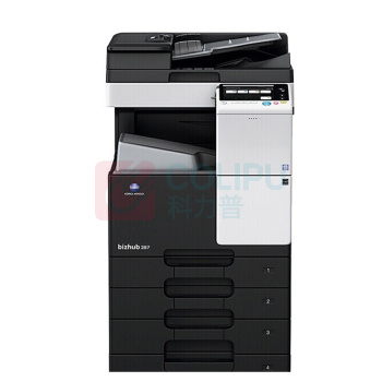 柯尼卡美能达 KONICA MINOLTA A3彩色中速数码复印机 C360i (黑色) 双面输稿+双纸盒+内置装订+工台