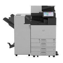 理光 RICOH A3彩色高速数码复印机 IMC6010  主机+送稿器+四纸盒+3000页小册子装订器