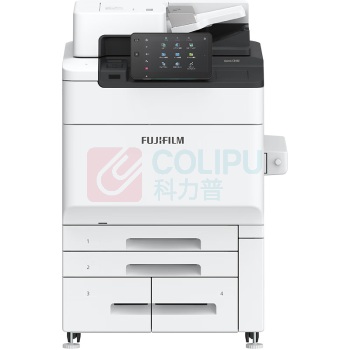 富士胶片 FUJI FILM A3彩色高速数码复印机 Apeos C6580 (白色) (复合纸盘+输稿器+双面器+扫描组件)