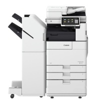 佳能 CANON 彩色高速数码复印机 iRADVDXC5850 A3 双面自动输稿器+双纸盒+工作台+鞍式装订