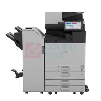 理光 RICOH 彩色激光多功能复合机 IM C6010 A3 四纸盒 送稿器 1000页小册子装订器 (灰色)