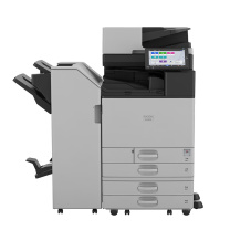 理光 RICOH 彩色激光多功能复合机 IM C6010 A3 四纸盒 送稿器 1000页小册子装订器 (灰色)