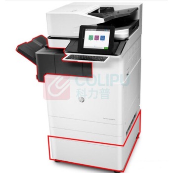 惠普 HP A3彩色数码复合机 Color LaserJet Managed Flow MFP 87660Z  (含选配件Y1F98A底座双纸盒+Y1G07A小册子装订器+Y1G11A 2/4打孔器+四色墨粉一套)