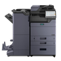 立思辰 LANXUM A3彩色复合机 GM8560cdn 工作台+双纸盒+外置装订器(65页)+小册子装订器+连接器套装 (黑色)