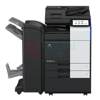 柯尼卡美能达 KONICA MINOLTA 复合机 bizhub C361i 主机+双面输稿器+落地装订(50张)+双纸盒+原装工作台 Bhsecure+原厂1年服务