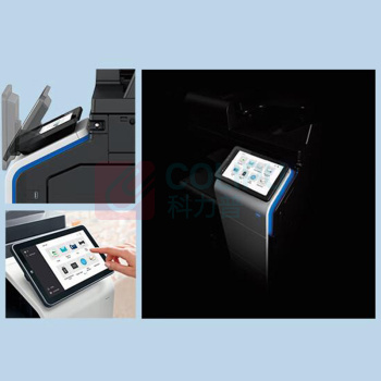 柯尼卡美能达 KONICA MINOLTA 复合机 bizhub C361i 主机+双面输稿器+落地装订(50张)+双纸盒+原装工作台 Bhsecure+原厂1年服务