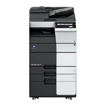 柯尼卡美能达 KONICA MINOLTA A3彩色数码复印机 bizhub c558  (双纸盒、双面输稿器，工作台)