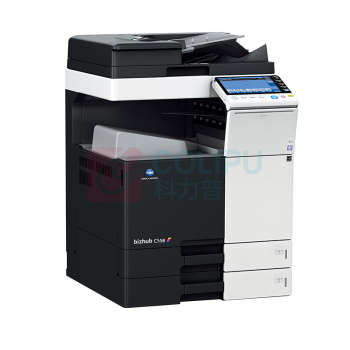 柯尼卡美能达 KONICA MINOLTA A3彩色数码复印机 bizhub c558  (双纸盒、双面输稿器，工作台)