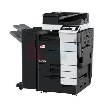 柯尼卡美能达 KONICA MINOLTA A3彩色数码复印机 ineo+759  (四纸盒、双面同步输稿器、刷卡打印、三年保修)