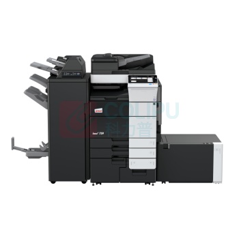 柯尼卡美能达 KONICA MINOLTA A3彩色数码复印机 ineo+759  (四纸盒、双面同步输稿器、刷卡打印、三年保修)