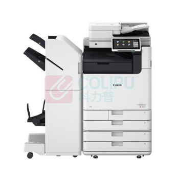 佳能 CANON A3彩色数码复印机 iR-ADV DX C5850 (白色) (复印/网络打印/网络扫描/标配WiFi/红头专色/双面同步扫描输稿器/四纸盒/鞍式分页装订处理器)