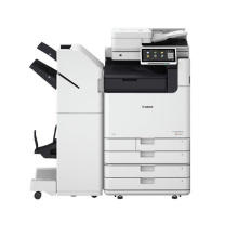佳能 CANON A3彩色数码复印机 iR-ADV DX C5850 (白色) (复印/网络打印/网络扫描/标配WiFi/红头专色/双面同步扫描输稿器/四纸盒/鞍式分页装订处理器)