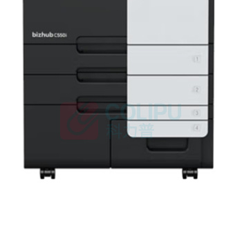 柯尼卡美能达 KONICA MINOLTA A3彩色数码复合机 bizhub C550i (输稿器+双纸盒+100页鞍式装订器+工作台)
