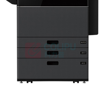 东芝 TOSHIBA TOSHIBA A3彩色数码复合机 FC-7616AC 主机+同步输稿器+落地三纸盒 黑色