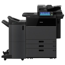 东芝 TOSHIBA TOSHIBA A3彩色数码复合机 FC-5616AC 主机+同步输稿器+落地三纸盒+脊缝式装订器黑色