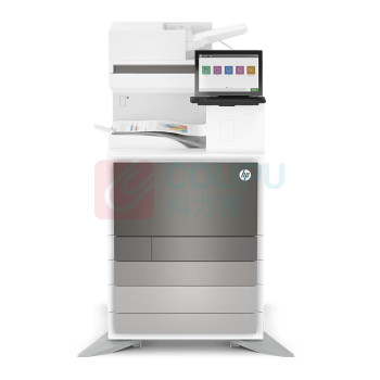 惠普 HP A3彩色高速数码复印机 HP Color LaserJet Mgd Flw MFP E87770z 双纸盒底座