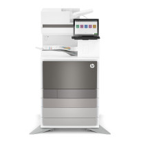 惠普 HP A3彩色高速数码复印机 HP Color LaserJet Mgd Flw MFP E87770z 双纸盒底座