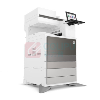 惠普 HP A3彩色高速数码复印机 HP Color LaserJet Mgd Flw MFP E87770z 双纸盒底座