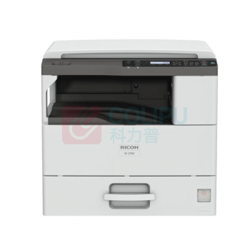 理光 RICOH 黑白低速数码复合机 M 2700 M 2700 A3 (白色) 主机+盖板+双纸盒