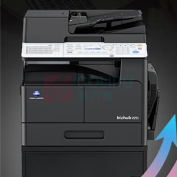 柯尼卡美能达 KONICA MINOLTA 黑白低速数码复印机 bizhub 225i 输稿器+双面器+单纸盒