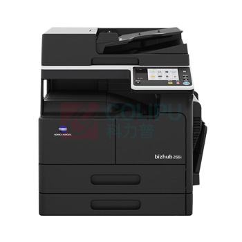柯尼卡美能达 KONICA MINOLTA A3黑白数码复印机 bizhub 266i  (双纸盒、双面输稿器、工作台)