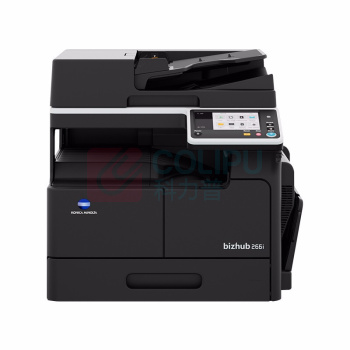 柯尼卡美能达 KONICA MINOLTA A3黑白数码复印机 bizhub 266i (双纸盒、双面输稿器、工作台)