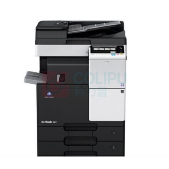 柯尼卡美能达 KONICA MINOLTA A3黑白数码复印机 bizhub 287 (双纸盒、双面输稿器、工作台)