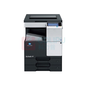 柯尼卡美能达 KONICA MINOLTA A3黑白数码复印机 bizhub 287 (双纸盒、双面输稿器、工作台)