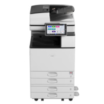 理光 RICOH A3黑白中速数码复印机 IM 3500 (白色) (主机+双面输稿器+四纸盒)