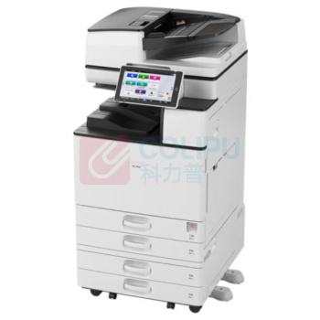 理光 RICOH A3黑白中速数码复印机 IM 3500 (白色) (主机+双面输稿器+四纸盒)