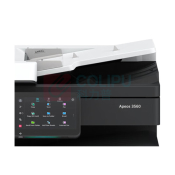 富士胶片 黑白中速数码复印机 Apeos 3560 CPS 2Tray A3 +第三方工作柜+USB内存组件