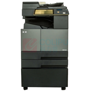 汉光 复合机 BMF6450V1.0 标配主机+双面输稿器+双纸盒+工作台 A3黑白多功能数码 (黑灰色)