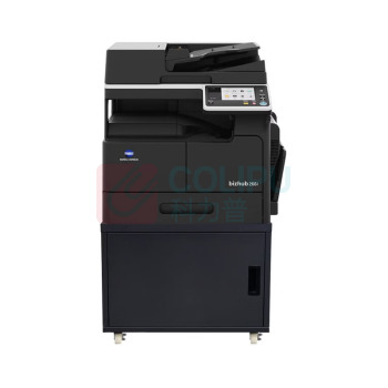 柯尼卡美能达 KONICA MINOLTA 黑白数码复合机 bizhub266i 主机+双面输稿器+单纸盒+原装工作台