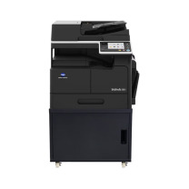 柯尼卡美能达 KONICA MINOLTA 黑白数码复合机 bizhub266i 主机+双面输稿器+单纸盒+原装工作台