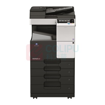柯尼卡美能达 KONICA MINOLTA A3黑白数码复印机 bizhub 367 (双纸盒,盖板)