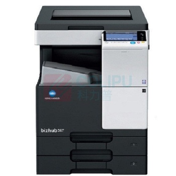柯尼卡美能达 KONICA MINOLTA A3黑白数码复印机 bizhub 367 (双纸盒,盖板)
