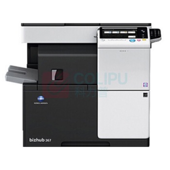 柯尼卡美能达 KONICA MINOLTA A3黑白数码复印机 bizhub 367 (双纸盒、双面输稿器、工作台)