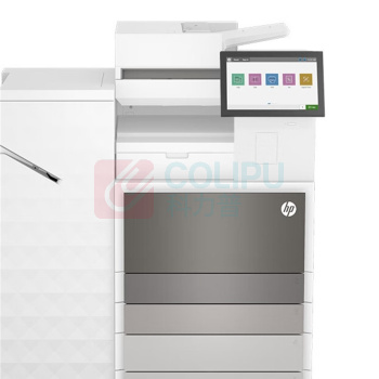 惠普 HP A3黑白中速数码复印机 HP LaserJet Mgd MFP E73140dn  双纸盒底座+小册子装订
