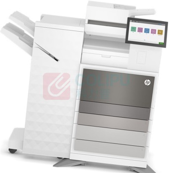 惠普 HP A3黑白中速数码复印机 HP LaserJet Mgd MFP E73140dn  双纸盒底座+小册子装订