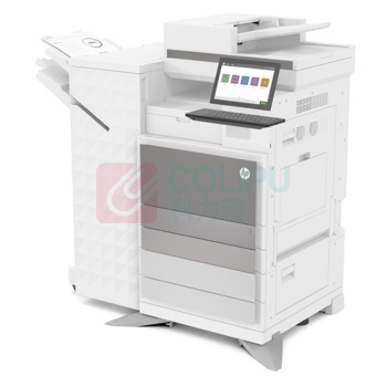 惠普 HP A3黑白中速数码复印机 HP LaserJet Mgd Flw MFP E73140z  双纸盒底座+小册子装订