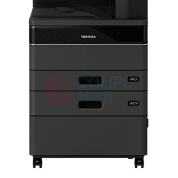 东芝 TOSHIBA A3黑白中速数码复印机 DP-5528A (黑色) 自动输稿器+双面器+双纸盒+工作台