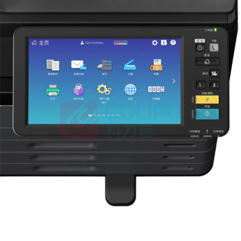 东芝 TOSHIBA A3黑白中速数码复印机 DP-5528A (黑色) 自动输稿器+双面器+双纸盒+工作台